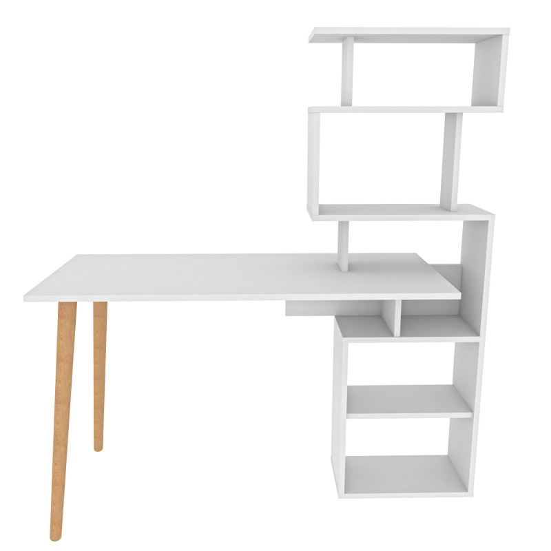 Study Desk Vina - White White