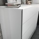 Dresser Lines - White White Hanah Home Dresser Lines - White White