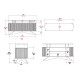 Sideboard Stor - Oak, White Oak
White