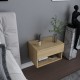 Nightstand Jamot - Oak Oak Nightstand Jamot - Oak Oak