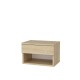 Nightstand Jamot - Oak Oak Nightstand Jamot - Oak Oak
