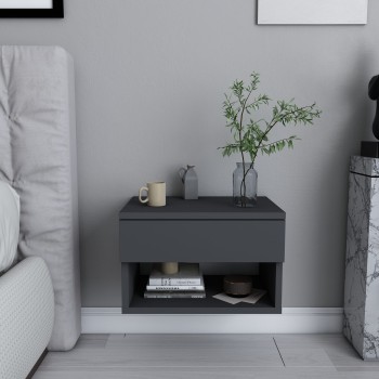 Nightstand Jamot - Anthracite Anthracite