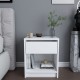 Nightstand Sheridan - White White Nightstand Sheridan - White White