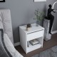 Nightstand Sheridan - White White Nightstand Sheridan - White White