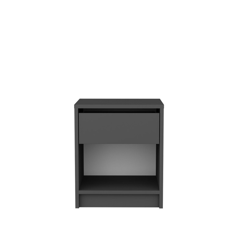 Hanah Home Nightstand Sheridan - Anthracite Anthracite