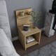 Nightstand Ullman - Oak Oak Hanah Home Nightstand Ullman - Oak Oak