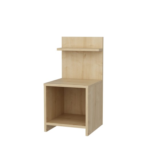 Nightstand Ullman - Oak Oak Hanah Home Nightstand Ullman - Oak Oak