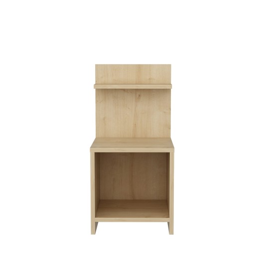 Nightstand Ullman - Oak Oak Hanah Home Nightstand Ullman - Oak Oak