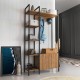 Hall Stand Doga - Walnut, Black Walnut
Black Hall Stand Doga - Walnut, Black Walnut
Black