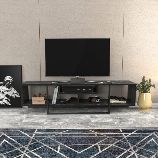 TV Stand Asal 150 - Black Black TV Stand Asal 150 - Black Black