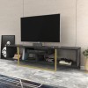 TV Stand Asal 150 - Black, Gold Black
Gold
