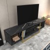 TV Stand Asal 150 - Black, Gold Black
Gold