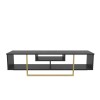 TV Stand Asal 150 - Black, Gold Black
Gold