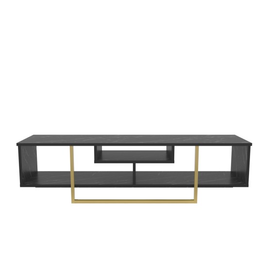 TV Stand Asal 150 - Black, Gold Black
Gold