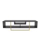 TV Stand Asal 150 - Black, Gold Black
Gold