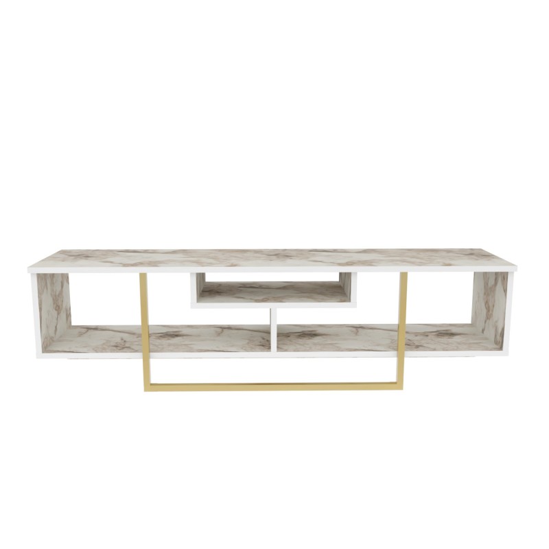 TV Stand Asal 150 - Gold, Ephesus Gold
White