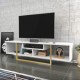 TV Stand Asal 150 - White, Gold White
Gold TV Stand Asal 150 - White, Gold White
Gold