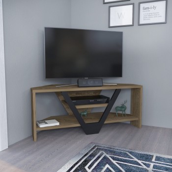 TV Stand Karin - Oud, Black Oud
Black