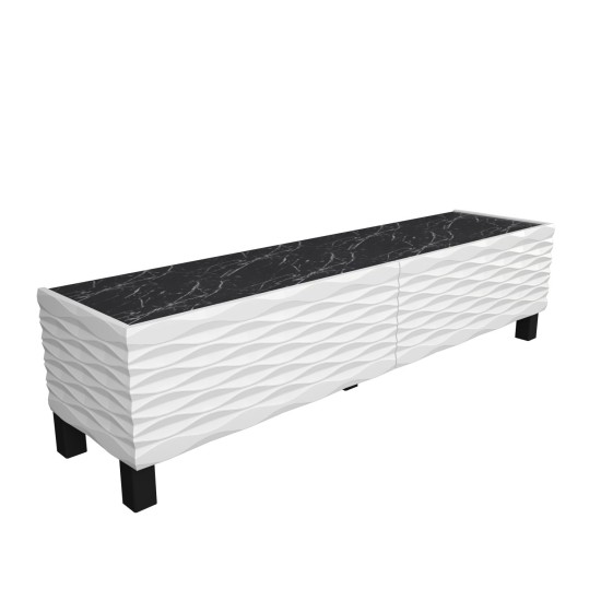 TV Stand Lerze - White, Black White
Black TV Stand Lerze - White, Black White
Black