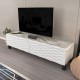 TV Stand Lerze - White, Ephesus White TV Stand Lerze - White, Ephesus White