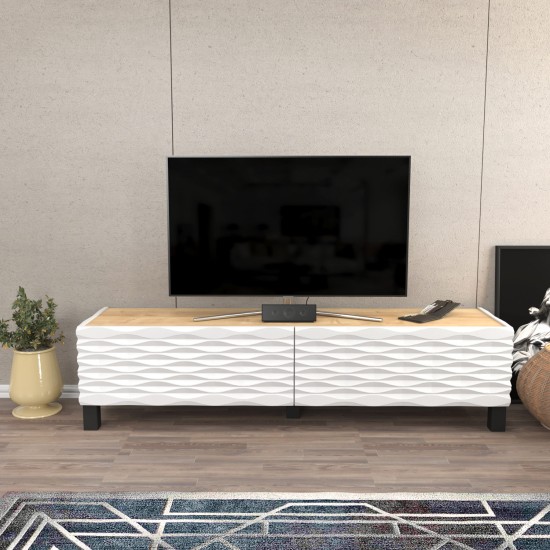 TV Stand Lerze - Sapphire, White Sapphire
White TV Stand Lerze - Sapphire, White Sapphire
White