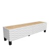 TV Stand Lerze - Sapphire, White Sapphire
White