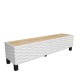 TV Stand Lerze - Sapphire, White Sapphire
White TV Stand Lerze - Sapphire, White Sapphire
White
