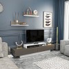 TV Unit Lusi - White, Brown White
Brown