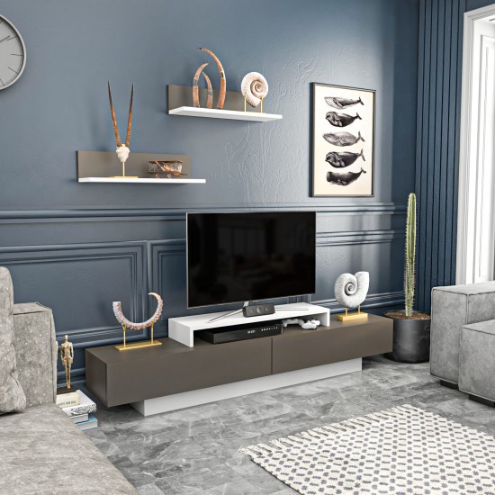 TV Unit Lusi - White, Brown White
Brown TV Unit Lusi - White, Brown White
Brown
