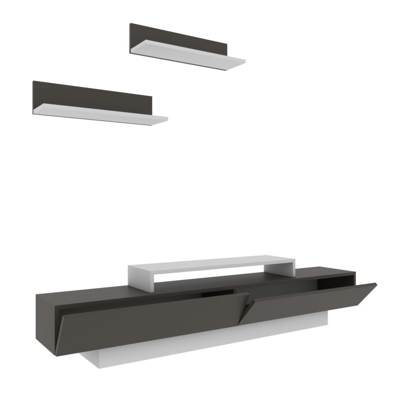 TV Unit Lusi - White, Brown White
Brown