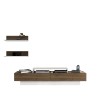 TV Unit Lusi - White, Walnut White
Walnut