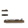 TV Unit Lusi - White, Walnut White
Walnut