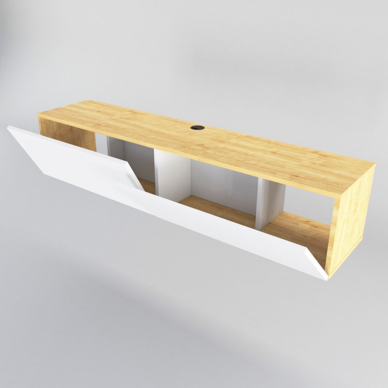 TV Stand Poling - White, Sapphire White
Sapphire