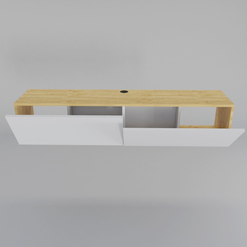 TV Stand Poling - White, Sapphire White
Sapphire