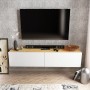 TV Stand Poling - White, Walnut White
Walnut