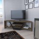 Έπιπλο Τηλεόρασης Sares - Oud Δρυς & Μαύρο - 120x35x36,8εκ Έπιπλο Τηλεόρασης Sares - Oud Δρυς & Μαύρο - 120x35x36,8εκ