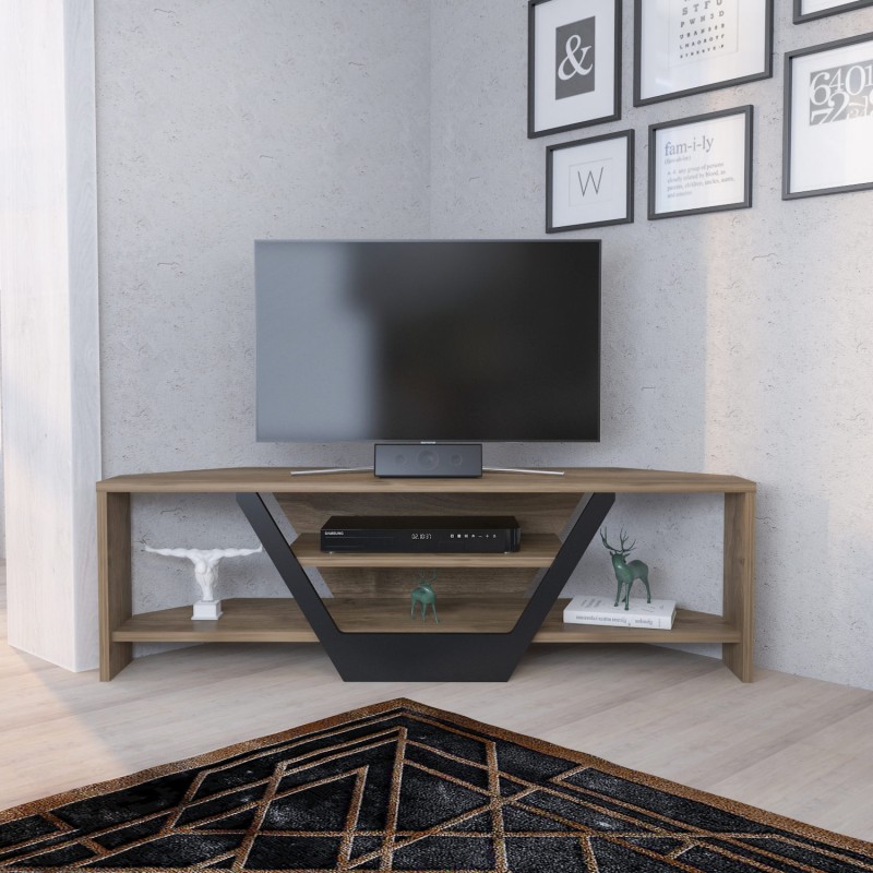 TV Stand Sares - Walnut, Black Walnut
Black