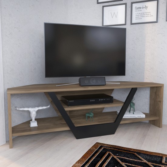 TV Stand Sares - Walnut, Black Walnut
Black TV Stand Sares - Walnut, Black Walnut
Black