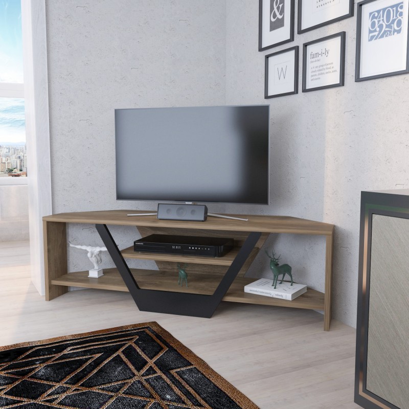 TV Stand Sares - Walnut, Black Walnut
Black