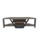 TV Stand Sares - Walnut, Black Walnut
Black TV Stand Sares - Walnut, Black Walnut
Black