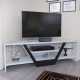 TV Stand Sares - White, Black White
Black TV Stand Sares - White, Black White
Black