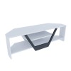 TV Stand Sares - White, Black White
Black