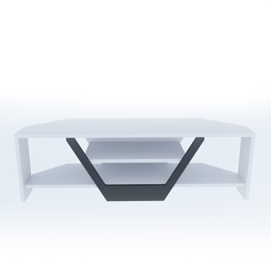 TV Stand Sares - White, Black White
Black TV Stand Sares - White, Black White
Black