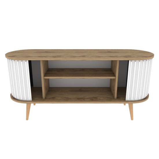 TV Stand Stor - Oud Oak, White Oud Oak
White TV Stand Stor - Oud Oak, White Oud Oak
White