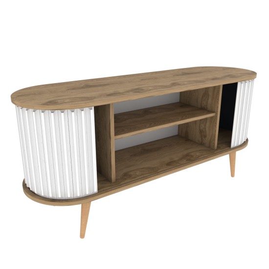 TV Stand Stor - Oud Oak, White Oud Oak
White TV Stand Stor - Oud Oak, White Oud Oak
White