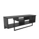 TV Stand Asal 120 - Black Black TV Stand Asal 120 - Black Black