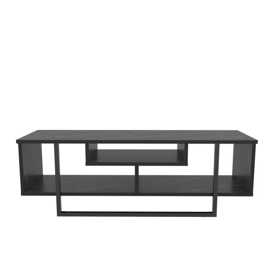 TV Stand Asal 120 - Black Black TV Stand Asal 120 - Black Black