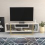TV Stand Asal 120 - Ephesus, Gold White
Gold