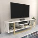 TV Stand Asal 120 - Ephesus, Gold White
Gold TV Stand Asal 120 - Ephesus, Gold White
Gold
