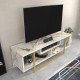 TV Stand Asal 120 - Ephesus, Gold White
Gold TV Stand Asal 120 - Ephesus, Gold White
Gold